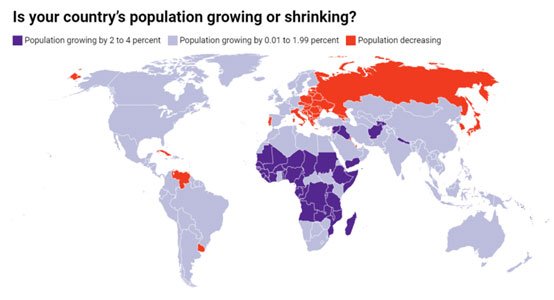 世界人口日，博德指南移民带您了解2050年的世界是什么样子